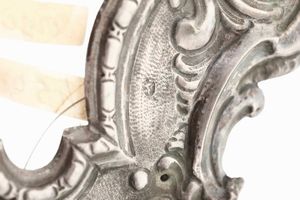 Reliquiario. Argento fuso, sbalzato e cesellato. Lucca (?) seconda met del XVIII secolo  - Asta Argenti antichi  - Associazione Nazionale - Case d'Asta italiane