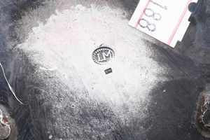 Oliera. Argento fuso, sbalzato e cesellato. Argenteria neoclassica italiana (Piemonte?) del XIX secolo. Marchio dell'argentiere LM entro ovale perlinato (non identificato)  - Asta Argenti antichi  - Associazione Nazionale - Case d'Asta italiane