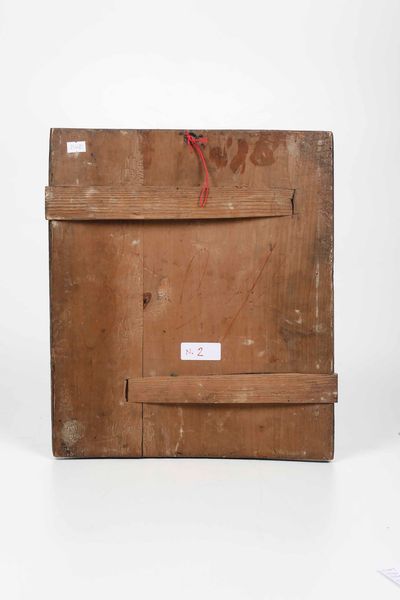 Scene della vita di Cristo. Icona ad olio su tavola. Scuola russa del XIX secolo  - Asta Argenti del XX secolo - Associazione Nazionale - Case d'Asta italiane