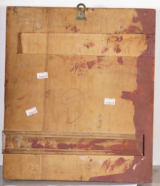 Icona su tavola. Arte russa del XIX secolo San Giovanni Battista, Archangelo Michele e altri santi  - Asta Argenti del XX secolo - Associazione Nazionale - Case d'Asta italiane