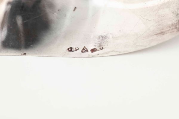 Maschera. Argento sterling. Argenteria artistica milanese, argentiere Ganci  - Asta Argenti del XX secolo - Associazione Nazionale - Case d'Asta italiane