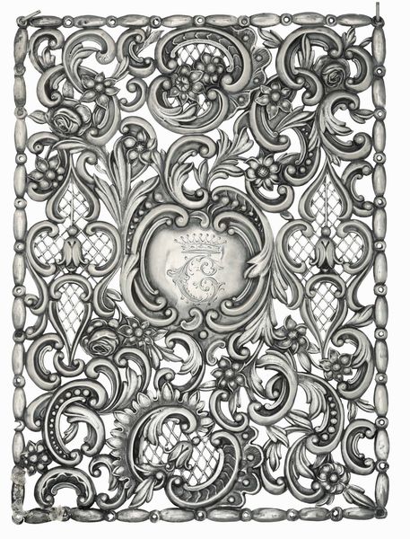 Copertina per legatura. Argento fuso, sbalzato, traforato e cesellato. Londra 1890. Argentiere WC (William Cooper ?)  - Asta Argenti del XX secolo - Associazione Nazionale - Case d'Asta italiane