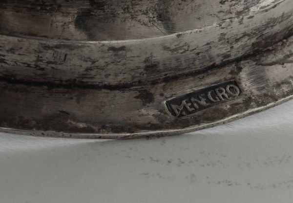 Secchiello. Argento fuso, sbalzato e inciso. Penisola iberica XVIII secolo  - Asta Argenti del XX secolo - Associazione Nazionale - Case d'Asta italiane