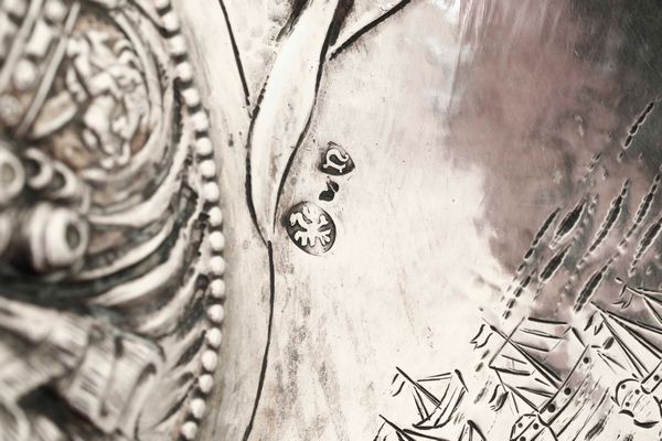 Coppia biansata. Argento fuso, sbalzato e cesellato. Germania, Hanau, XIX-XX secolo  - Asta Argenti del XX secolo - Associazione Nazionale - Case d'Asta italiane