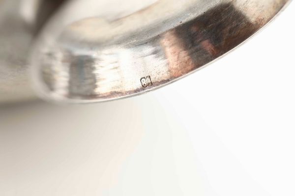 Tazza e piattino. Argento e smalti colorati. Manifattura russa del XX secolo  - Asta Argenti del XX secolo - Associazione Nazionale - Case d'Asta italiane