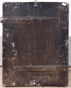 Santa. Icona su tavola. Arte russa del XIX secolo  - Asta Argenti del XX secolo - Associazione Nazionale - Case d'Asta italiane