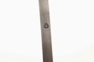 Lucerna. Argento fuso, sbalzato, cesellato e bronzo patinato. Roma primo quarto del XIX secolo. Maestro argentiere Giovacchino Belli (1787-1822)  - Asta Argenti del XX secolo - Associazione Nazionale - Case d'Asta italiane