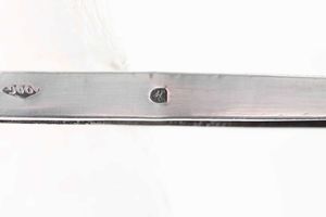 Lucerna. Argento fuso, sbalzato e cesellato. Bolli della citt� di Roma in uso dopo il 1815. Marchio del maestro argentiere Angelo Giannotti (sulla pinza)  - Asta Argenti del XX secolo - Associazione Nazionale - Case d'Asta italiane