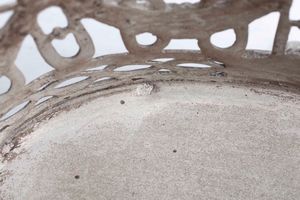 Cestino. Argento fuso, traforato e cesellato. Europa centrale primo quarto del XX secolo. Marchio di importazione austro ungarico in uso dal 1891 al 1921  - Asta Argenti del XX secolo - Associazione Nazionale - Case d'Asta italiane