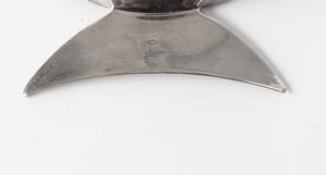 Ciotola. Argento fuso e sagomato. Argenteria milanese del XX secolo. Argenteria Cristofle S.p.A.	  - Asta Argenti del XX secolo - Associazione Nazionale - Case d'Asta italiane