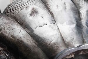 Teiera. Argento fuso, sbalzato e cesellato. Londra 1845, argentiere C.Reily & G. Storer  - Asta Argenti del XX secolo - Associazione Nazionale - Case d'Asta italiane