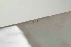 Brocca. Argento sterling fuso e sbalzato. Firenze XX secolo. Argentiere Brandimarte  - Asta Argenti del XX secolo - Associazione Nazionale - Case d'Asta italiane