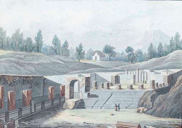 Tre vedute di scavi, XIX-XX secolo  - Asta Dimore italiane  - Associazione Nazionale - Case d'Asta italiane