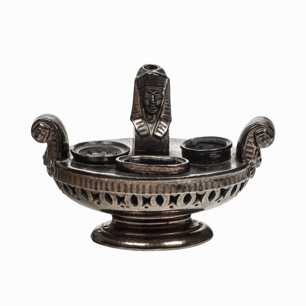 Calamaio.<BR>Pesaro, Manifattura Benucci e Latti, met del XIX secolo  - Asta Dimore italiane  - Associazione Nazionale - Case d'Asta italiane