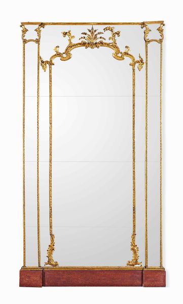 Coppia di caminiere. Piemonte, XVIII secolo  - Asta Dimore italiane  - Associazione Nazionale - Case d'Asta italiane