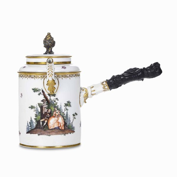 Cioccolatiera <BR>Meissen, 1745 circa<BR>  - Asta Dimore italiane  - Associazione Nazionale - Case d'Asta italiane