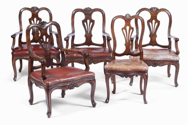 Fornitura da salotto Luigi XV. Veneto, XVIII secolo  - Asta Dimore italiane  - Associazione Nazionale - Case d'Asta italiane