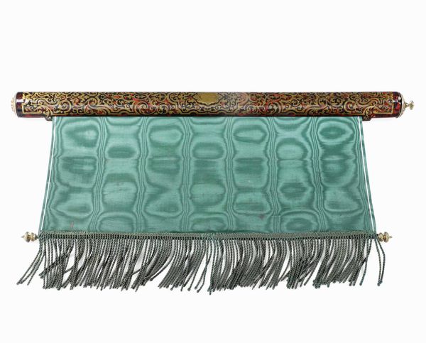 Scroll ebraico in tartaruga e finimenti in bronzo dorato  - Asta Dimore italiane  - Associazione Nazionale - Case d'Asta italiane