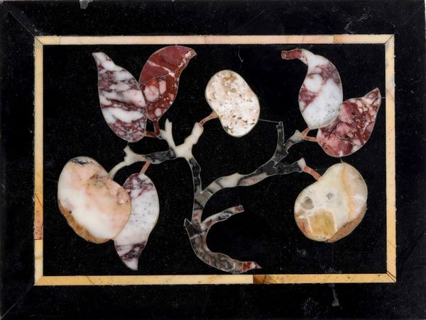 Gruppo di quattro placche a commessi di marmo  - Asta Dimore italiane  - Associazione Nazionale - Case d'Asta italiane