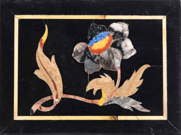 Gruppo di quattro placche a commessi di marmo  - Asta Dimore italiane  - Associazione Nazionale - Case d'Asta italiane