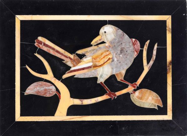 Gruppo di quattro placche a commessi di marmo  - Asta Dimore italiane  - Associazione Nazionale - Case d'Asta italiane