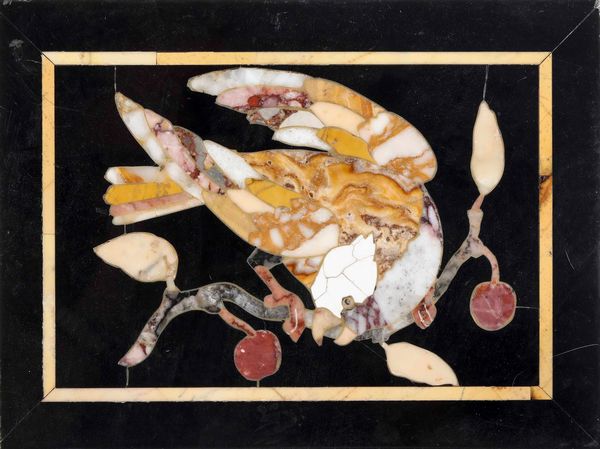 Gruppo di quattro placche a commessi di marmo  - Asta Dimore italiane  - Associazione Nazionale - Case d'Asta italiane