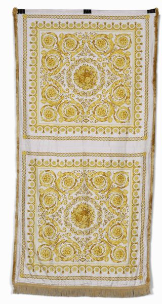 Lotto di due tessuti Versace  - Asta Dimore italiane  - Associazione Nazionale - Case d'Asta italiane