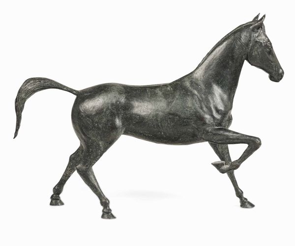 Scultura di cavallo in bronzo. XIX secolo  - Asta Dimore italiane  - Associazione Nazionale - Case d'Asta italiane