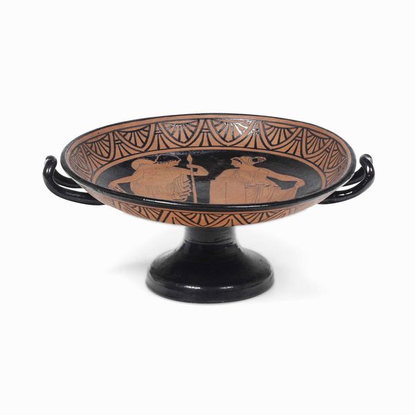 Coppa.<BR>Napoli, Manifattura Del Vecchio o Giustiniani, inizio del XIX secolo  - Asta Dimore italiane  - Associazione Nazionale - Case d'Asta italiane