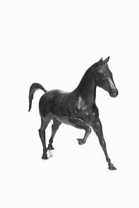 Scultura di cavallo in bronzo. XIX secolo  - Asta Dimore italiane  - Associazione Nazionale - Case d'Asta italiane