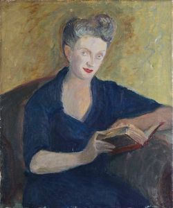 ,Corrado Cagli - Ritratto femminile