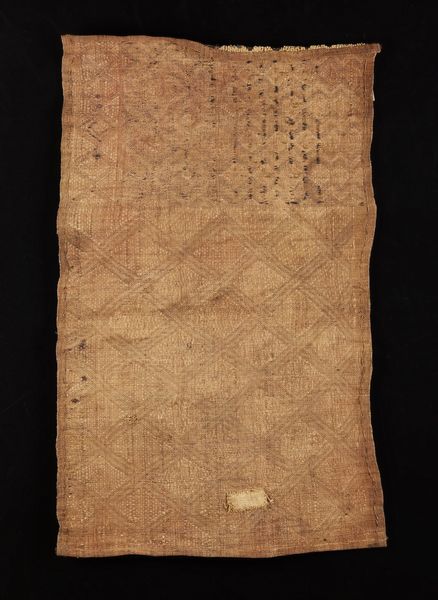 Kuba - Repubblica democratica del Congo : Tessuto rafia o velluto del Kasai.Rafia di palma da cocco e pigmenti.  - Asta Asta 365 | ARTE AFRICANA, OCEANICA E DELLE AMERICHE - ARTE AFRICANA Tradizionale - Associazione Nazionale - Case d'Asta italiane