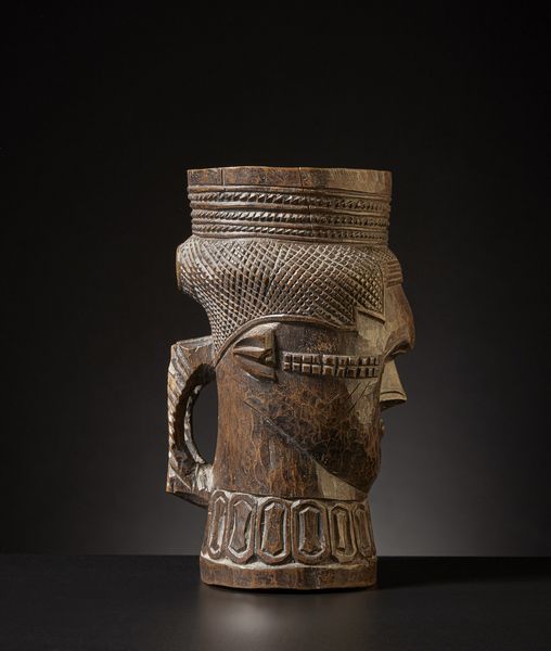 Kuba - Repubblica democratica del Congo : Coppa per libagione o Mbwoongntey.Legno duro a patina lucida.Difetti, una crepa e segni d'uso.  - Asta Asta 365 | ARTE AFRICANA, OCEANICA E DELLE AMERICHE - ARTE AFRICANA Tradizionale - Associazione Nazionale - Case d'Asta italiane