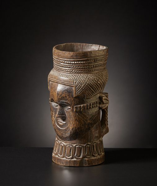 Kuba - Repubblica democratica del Congo : Coppa per libagione o Mbwoongntey.Legno duro a patina lucida.Difetti, una crepa e segni d'uso.  - Asta Asta 365 | ARTE AFRICANA, OCEANICA E DELLE AMERICHE - ARTE AFRICANA Tradizionale - Associazione Nazionale - Case d'Asta italiane