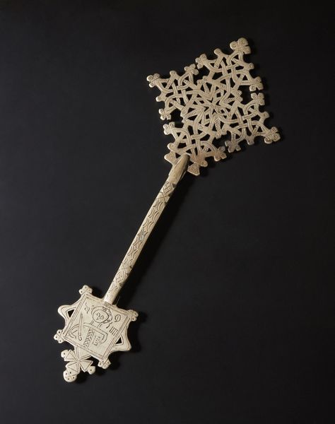 Etiopia : Croce copta.Metallo argentato.Segni d'uso.  - Asta Asta 365 | ARTE AFRICANA, OCEANICA E DELLE AMERICHE - ARTE AFRICANA Tradizionale - Associazione Nazionale - Case d'Asta italiane