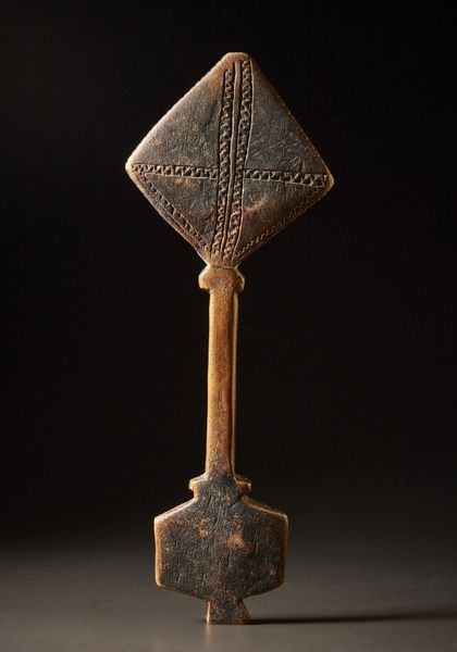 Etiopia : Croce copta.Legno duro a patina scura.Segni d'uso.  - Asta Asta 365 | ARTE AFRICANA, OCEANICA E DELLE AMERICHE - ARTE AFRICANA Tradizionale - Associazione Nazionale - Case d'Asta italiane