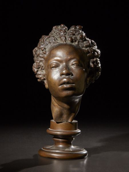 AUTORE NON IDENTIFICATO : Scultura di testa.Bronzo.  - Asta Asta 365 | ARTE AFRICANA, OCEANICA E DELLE AMERICHE - ARTE AFRICANA Tradizionale - Associazione Nazionale - Case d'Asta italiane