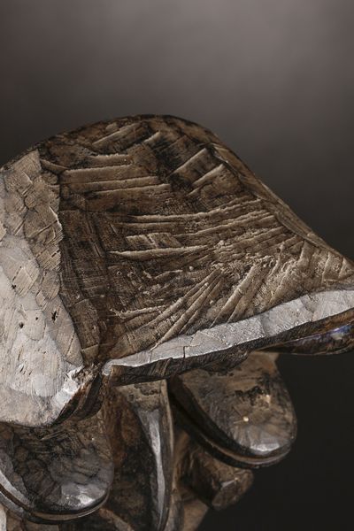 Guer�/ We - Liberia : Maschera Von Gla.Legno duro a patina scura, metallo pigmenti e caolino.Segni d'uso.Ex collezione Raffaele Carrieri.  - Asta Asta 365 | ARTE AFRICANA, OCEANICA E DELLE AMERICHE - ARTE AFRICANA Tradizionale - Associazione Nazionale - Case d'Asta italiane