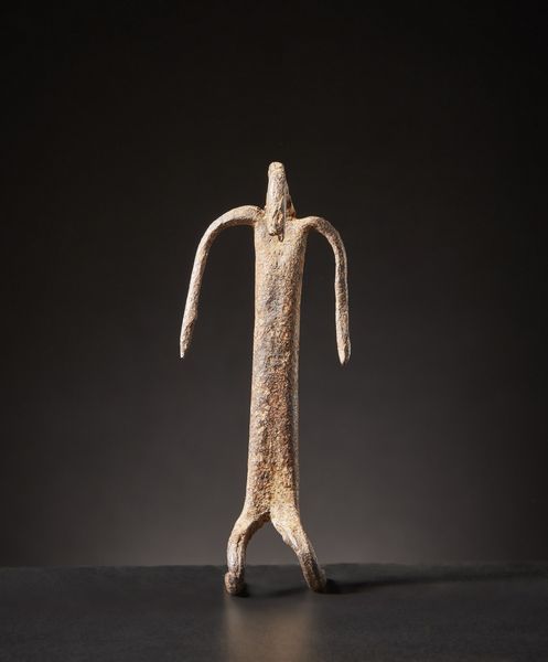 Dogon - Mali : Figura rituale.Ferro.Segni d'uso.  - Asta Asta 365 | ARTE AFRICANA, OCEANICA E DELLE AMERICHE - ARTE AFRICANA Tradizionale - Associazione Nazionale - Case d'Asta italiane