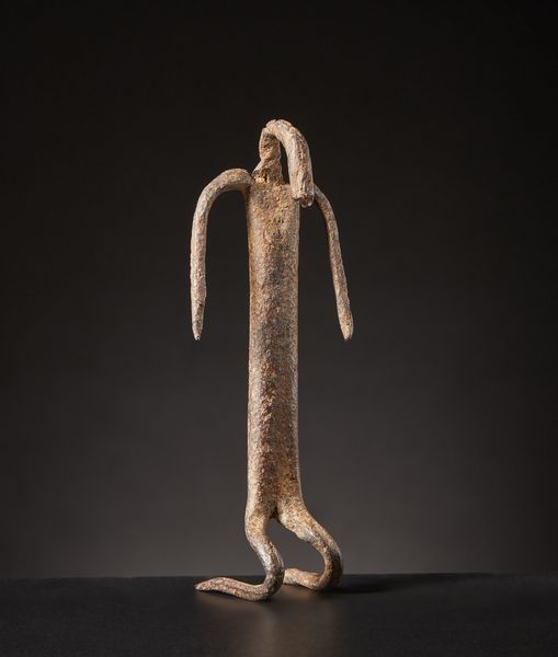 Dogon - Mali : Figura rituale.Ferro.Segni d'uso.  - Asta Asta 365 | ARTE AFRICANA, OCEANICA E DELLE AMERICHE - ARTE AFRICANA Tradizionale - Associazione Nazionale - Case d'Asta italiane