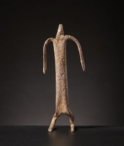 Dogon - Mali : Figura rituale.Ferro.Segni d'uso.  - Asta Asta 365 | ARTE AFRICANA, OCEANICA E DELLE AMERICHE - ARTE AFRICANA Tradizionale - Associazione Nazionale - Case d'Asta italiane