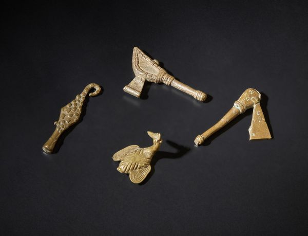 Akan - Ghana e Costa d'Avorio : Lotto composto da 4 pesi per oro.Bronzo.Segni d'uso.  - Asta Asta 365 | ARTE AFRICANA, OCEANICA E DELLE AMERICHE - ARTE AFRICANA Tradizionale - Associazione Nazionale - Case d'Asta italiane