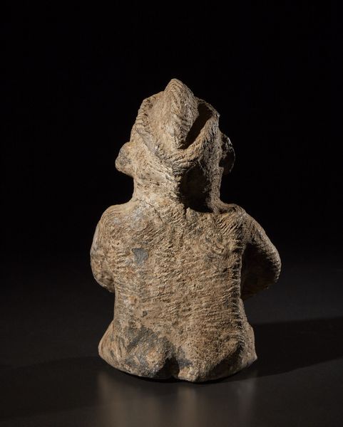 Sao - Chad : Terracotta antropomorfa.Mancanze e restauri.Etichetta di collezione Monti n 3967.  - Asta Asta 365 | ARTE AFRICANA, OCEANICA E DELLE AMERICHE - ARTE AFRICANA Tradizionale - Associazione Nazionale - Case d'Asta italiane