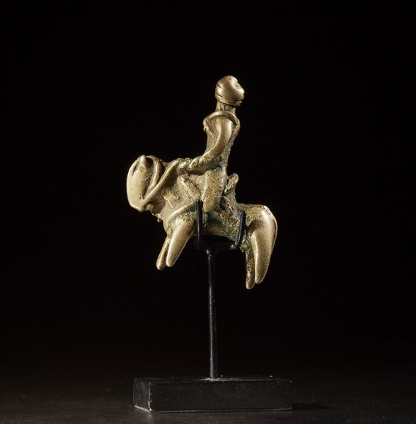 Kotoko - Chad : Scultura equestre o Putchu Guinadji.Lega metallica.Segni d'uso.Con base moderna.  - Asta Asta 365 | ARTE AFRICANA, OCEANICA E DELLE AMERICHE - ARTE AFRICANA Tradizionale - Associazione Nazionale - Case d'Asta italiane