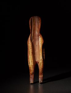 Lega - Repubblica Democratica del Congo : Figura femminile.Avorio.Alcuni difetti, segni d'uso.  - Asta Asta 365 | ARTE AFRICANA, OCEANICA E DELLE AMERICHE - ARTE AFRICANA Tradizionale - Associazione Nazionale - Case d'Asta italiane