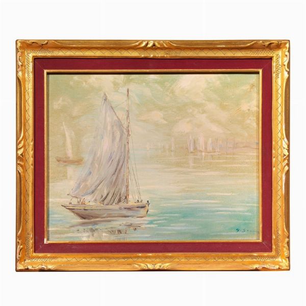 Scuola italiana, sec. XX  - Asta Dipinti e Sculture del XIX e XX secolo - Associazione Nazionale - Case d'Asta italiane