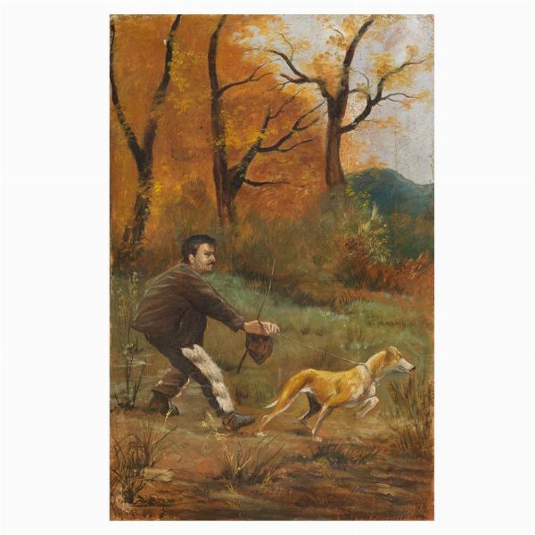 Scuola italiana, sec. XIX  - Asta Dipinti e Sculture del XIX e XX secolo - Associazione Nazionale - Case d'Asta italiane