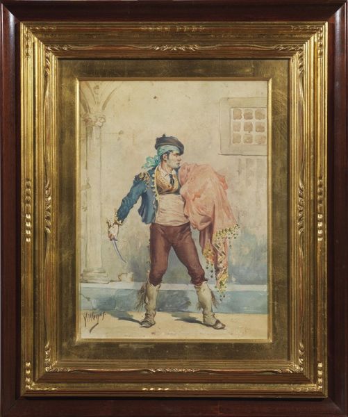 VILLEGAS CORDERO JOSŠ : Jos Villegas Cordero  - Asta Dipinti e Sculture del XIX e XX secolo - Associazione Nazionale - Case d'Asta italiane