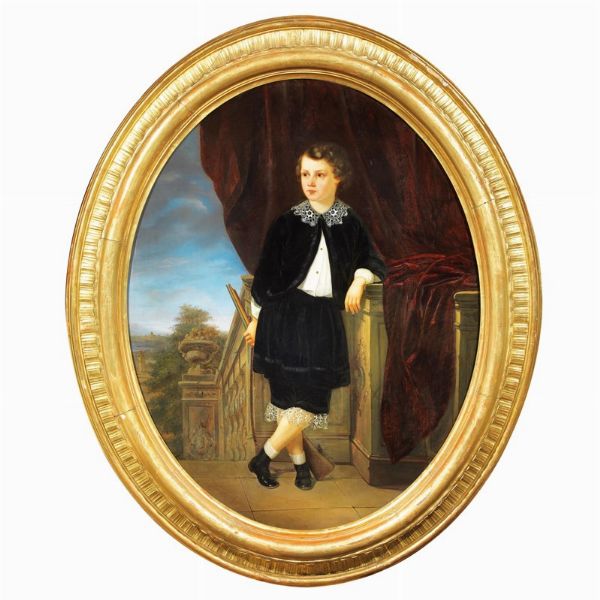 Scuola italiana, sec. XIX  - Asta Dipinti e Sculture del XIX e XX secolo - Associazione Nazionale - Case d'Asta italiane