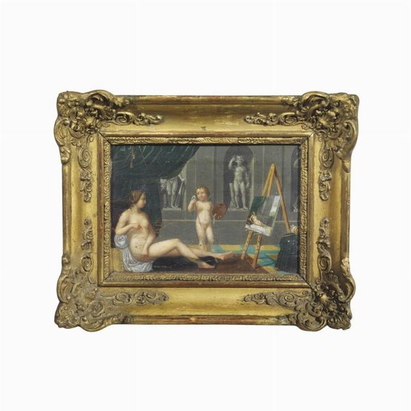 Scuola italiana, sec. XIX  - Asta Dipinti e Sculture del XIX e XX secolo - Associazione Nazionale - Case d'Asta italiane